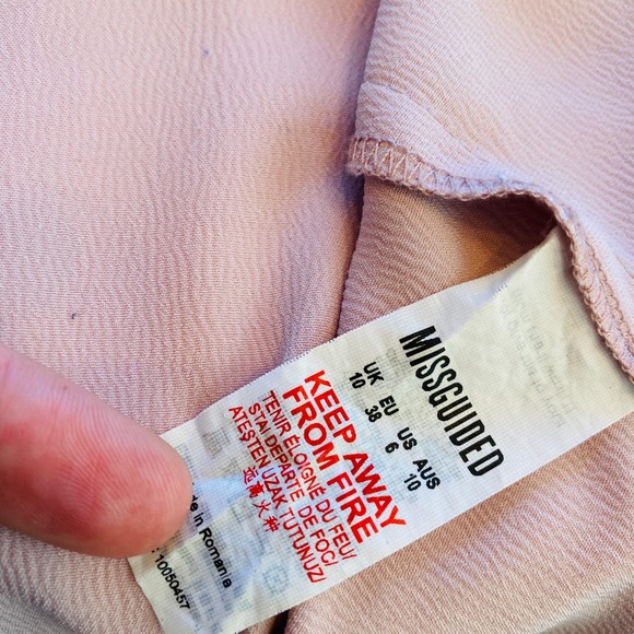 Miss Guided Kimono Robe Cardigan Womens Size 6 Oversized Lounge Wear Luxe Casual - Picture 9 of 11